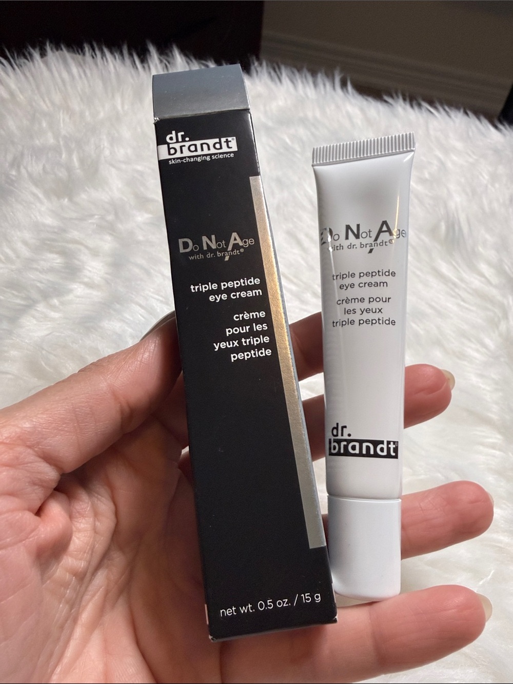 Dr. Brandt Do Not Age Eye Cream - White & Black Packaging